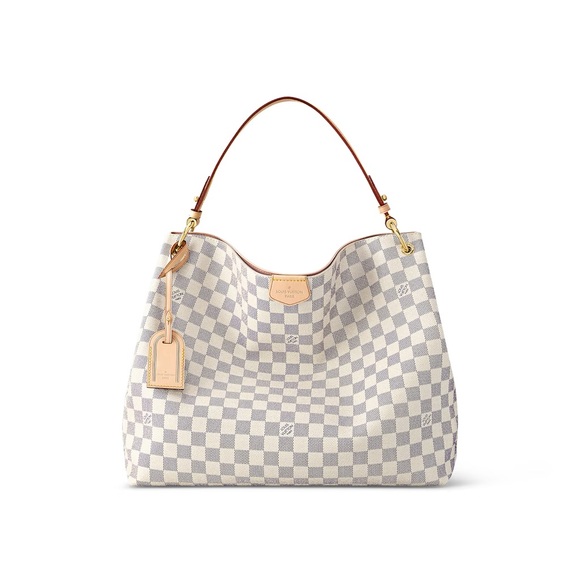 Louis Vuitton Handbags - Louis Vuitton Graceful MM Damier Azur Hobo Bag Authentic EUC